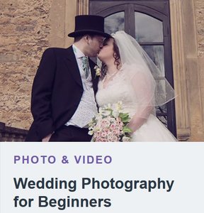 Tutsplus – Wedding Photography for Beginners