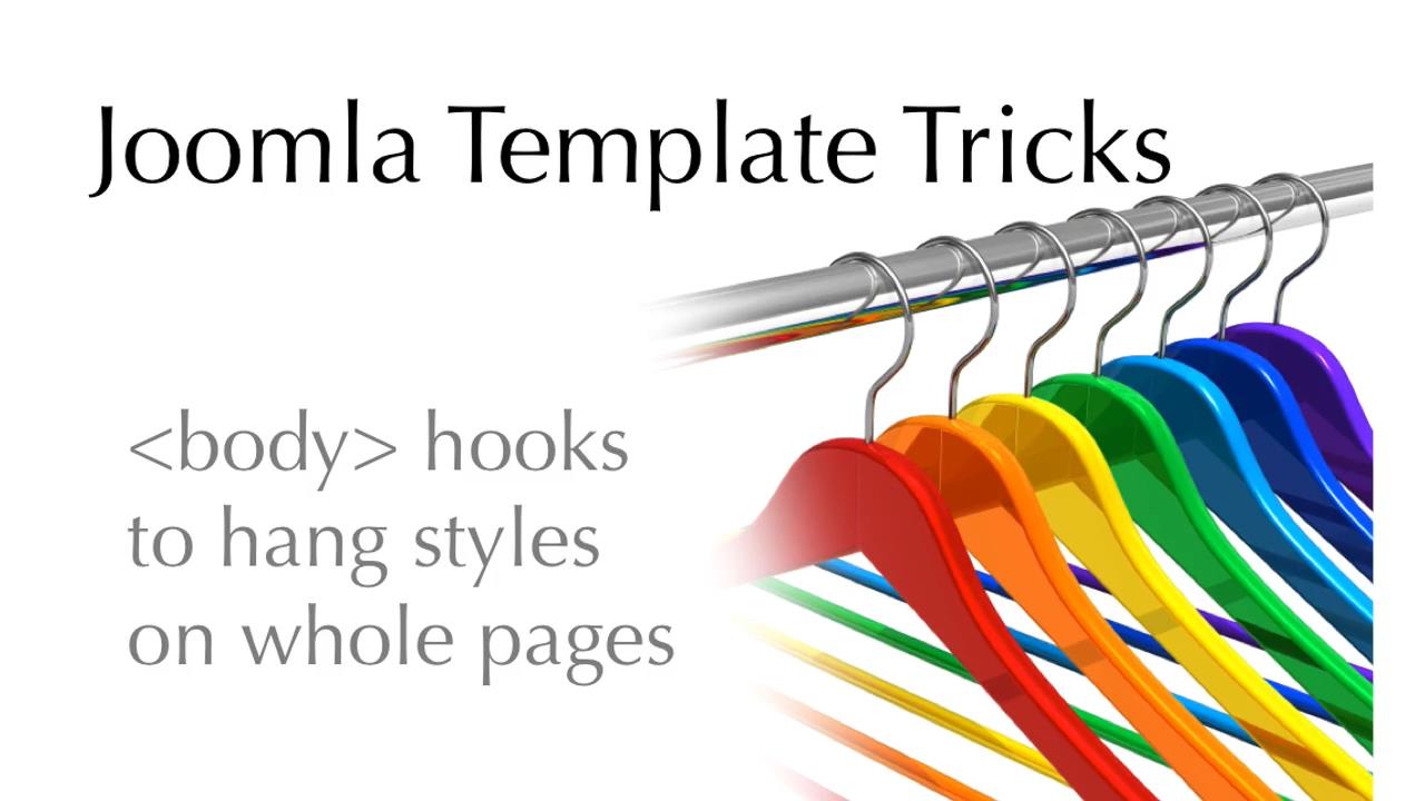 OSTraining - Joomla Template Tricks