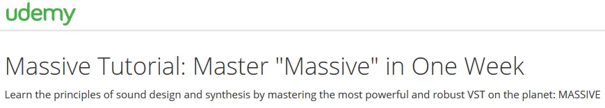 Massive Tutorial: Master "Massive" in One Week