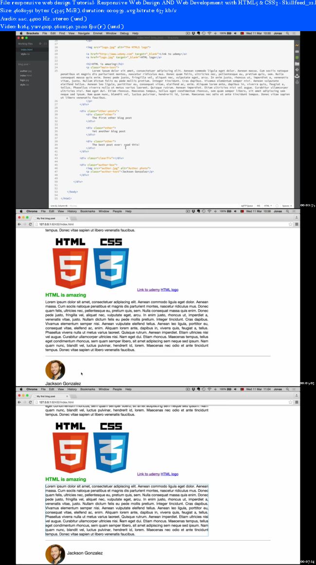 Skillfeed - Responsive Web Design AND Web Development with HTML5 & CSS3
