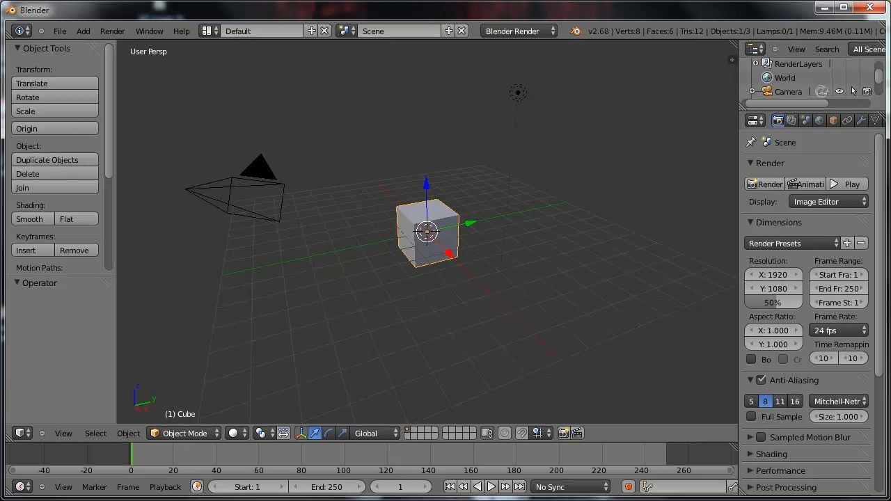 2D Tracking and Compositing in Blender (Repost)