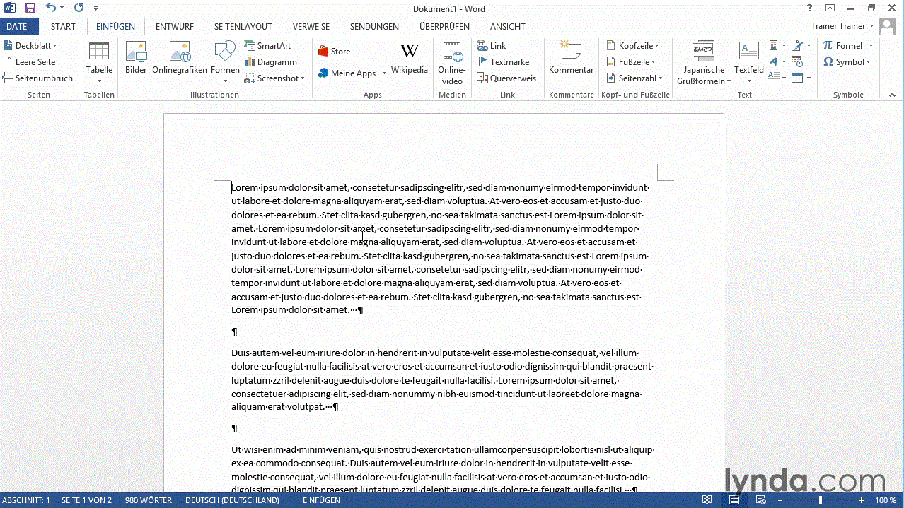 Word 2013: Formulare Gestaltung, Steuerelemente, Programmierbeispiele