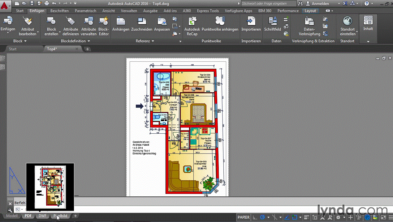 Neu in AutoCAD 2016 Benutzeroberfläche, Zeichenbefehle, 3D-Funktionen