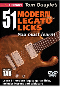 Tom Quayle – 51 Modern Legato Licks You Must Learn