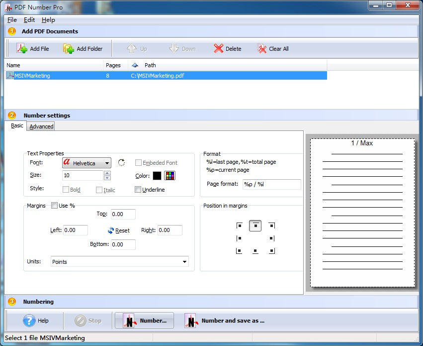 A-PDF Number Pro 3.1