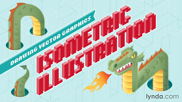 Lynda - Drawing Vector Graphics: Isometric Illustration