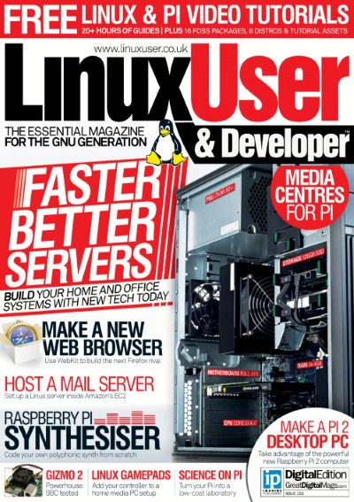 Linux User & Developer &ndash; Issue 153, 2015-P2P