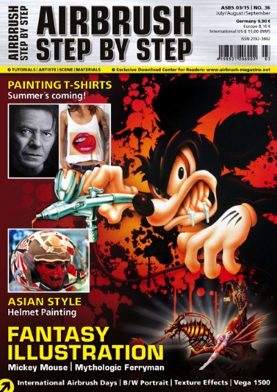 Airbrush Step By Step – July/September 2015-P2P