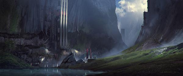 Zbrush Fantasy Landscape 1 by Jan Urschel