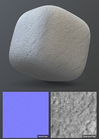 Surface Mimic – Human Skin Displacement and Textures