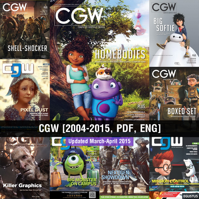 Computer Graphics World [2004-2015, PDF, ENG]