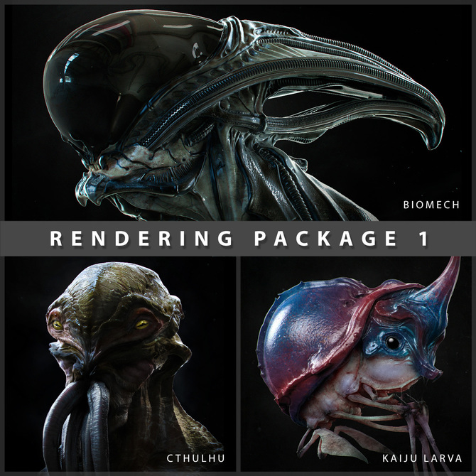 Gumroad – Rendering Package 1 by Dominic Qwek