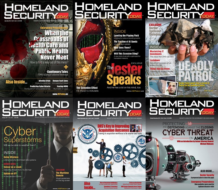 Homeland Security Today 2014 Full Year Collection-P2P