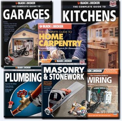 Black & Decker The Complete Guide DIY eBooks Collection-P2P