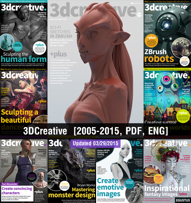 3DCreative [2005-2015, PDF, ENG]