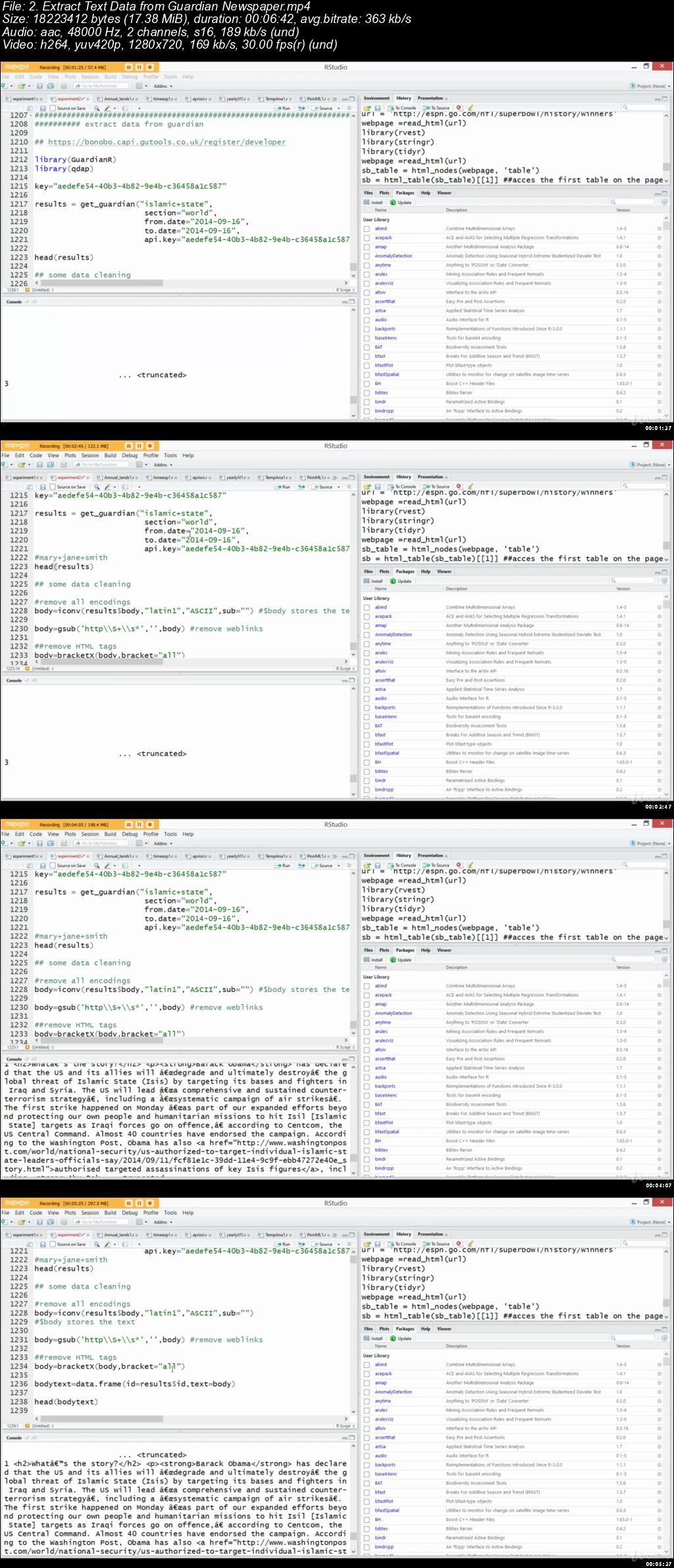 Text Mining and Natural Language Processing in R