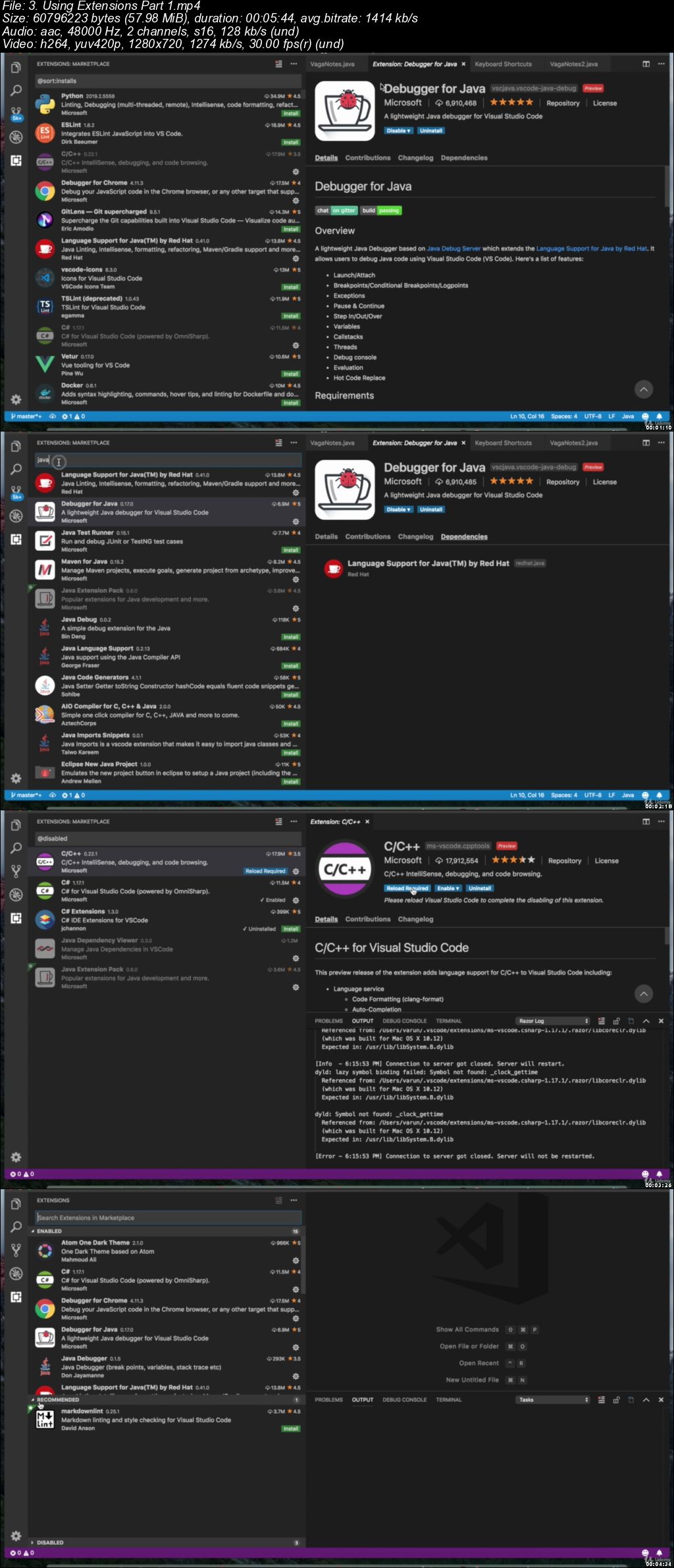 Visual Studio Code Crash Course 2019