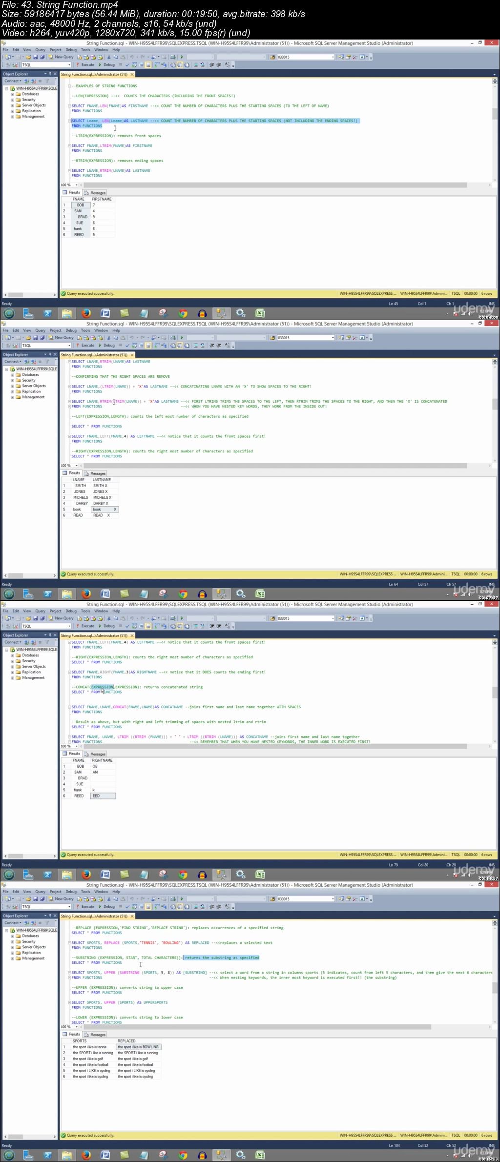 Learn T-SQL From Scratch For SQL Server Administrator