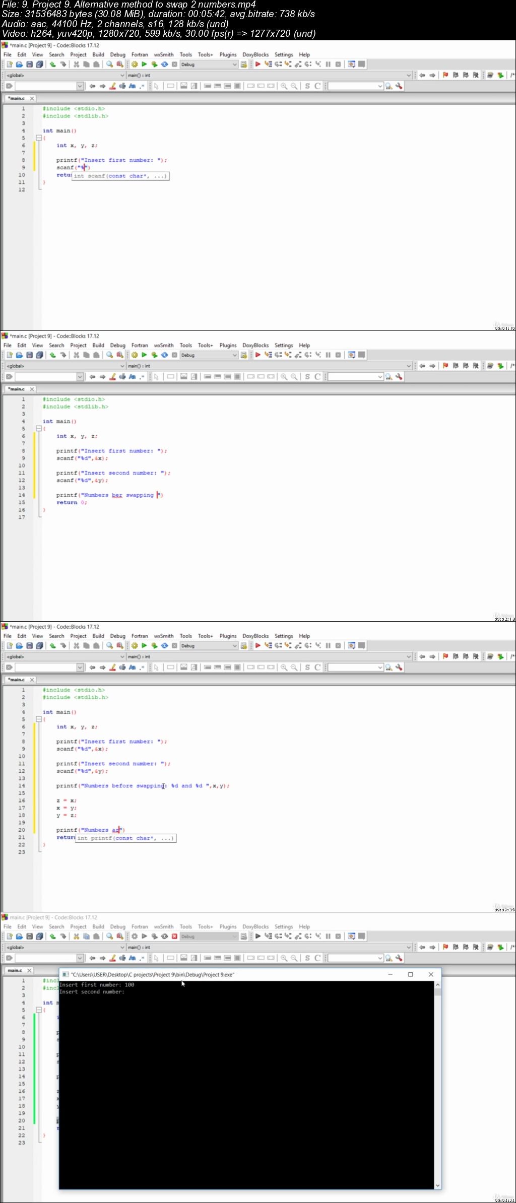 Code 130+ practical projects on C programming from scratch