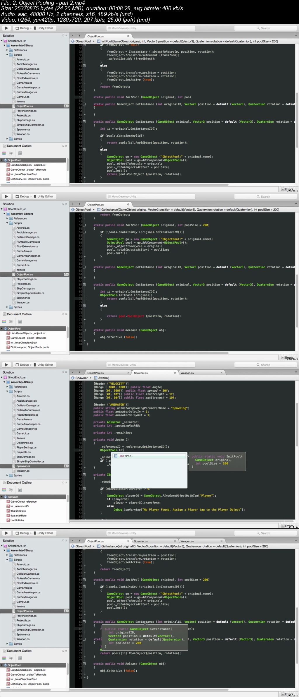 Agile & Multi-Platform Game Dev. with Unity - Tier 2