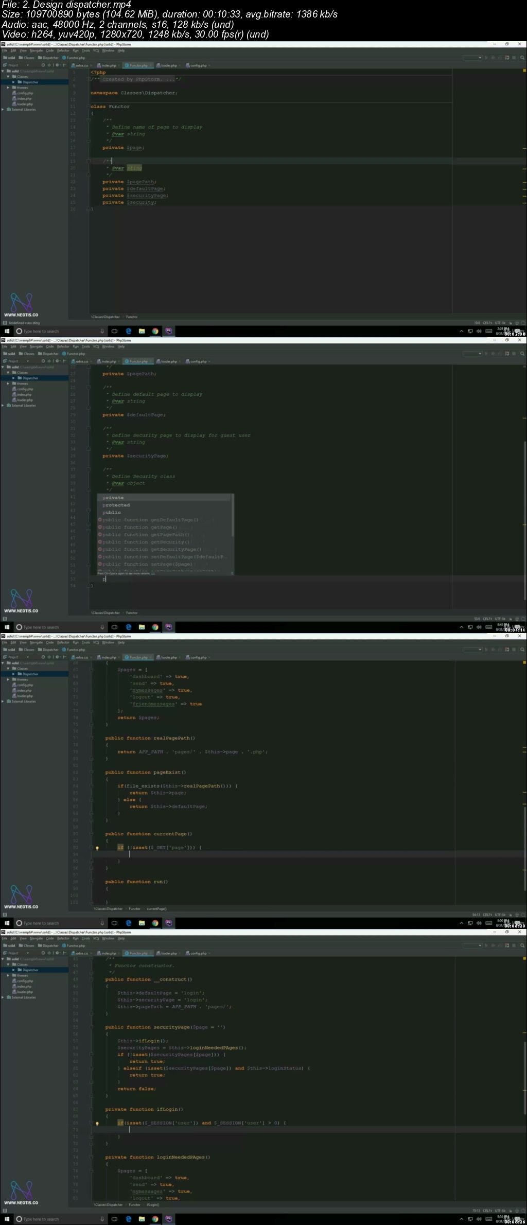SOLID Principles in Php programming (Create project)