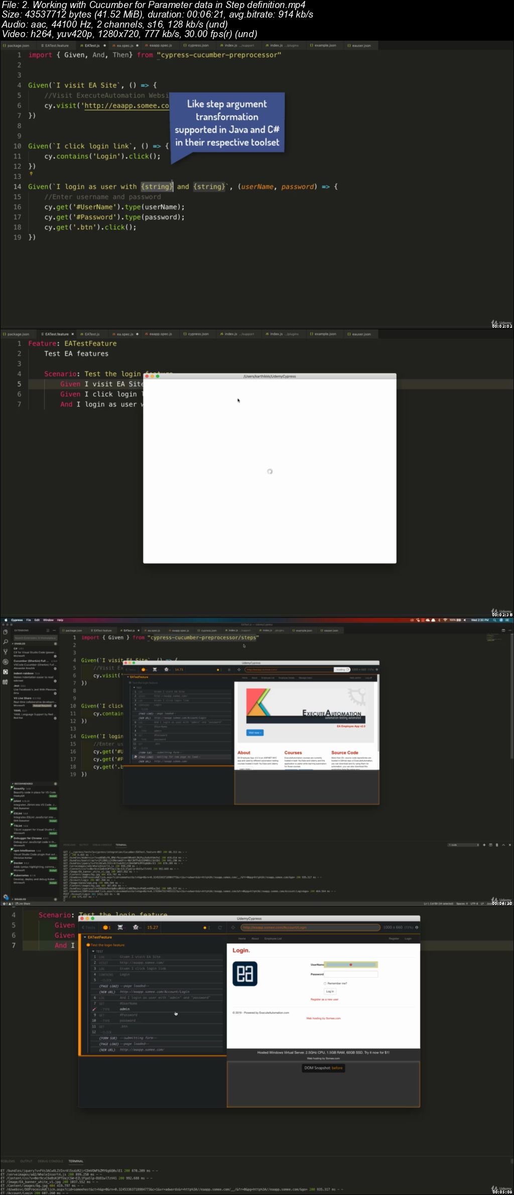 End to End automation testing with Cypress