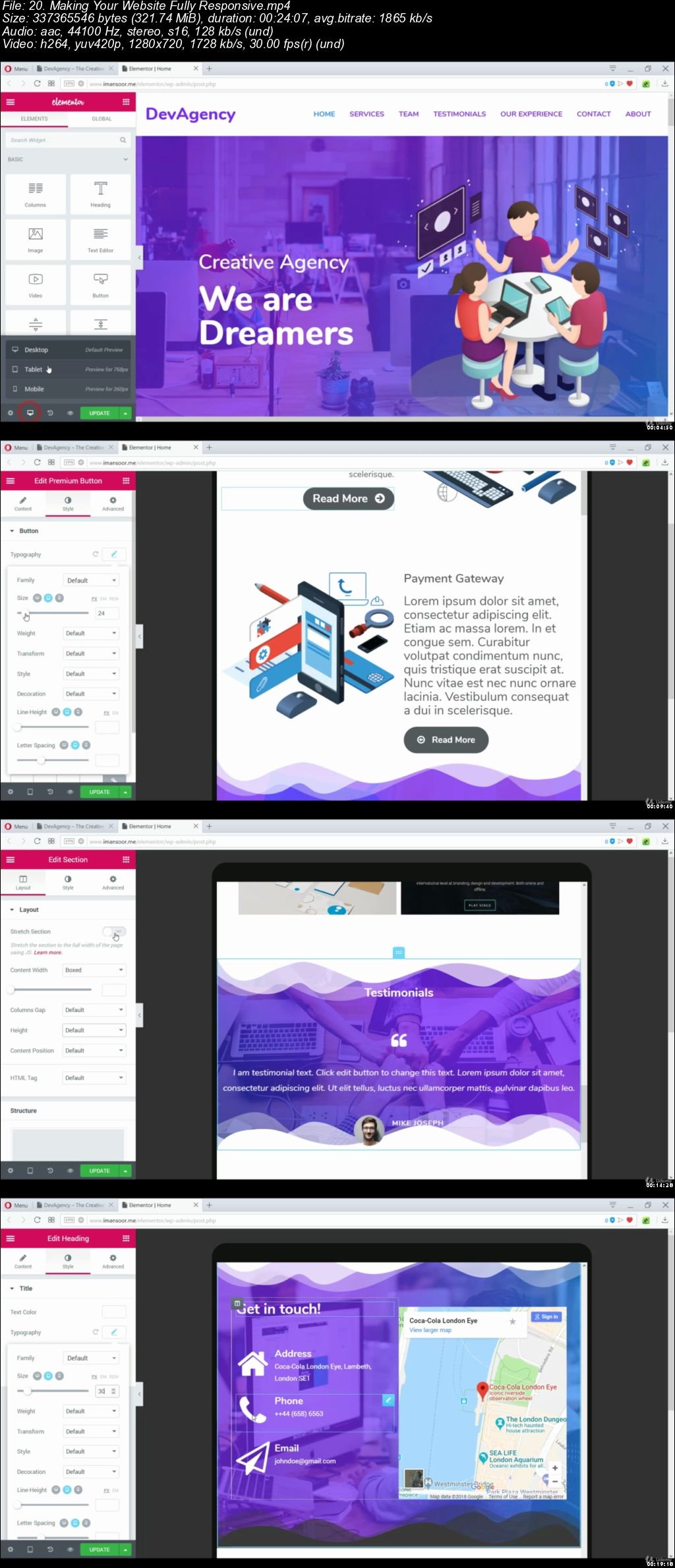 Create and Design Professional Websites In WordPress