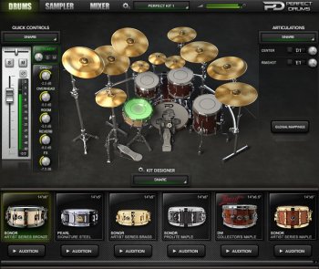 Naughty Seal Audio Perfect Drums Factory Library v1.6.0-R2R screenshot Naughty Seal Audio Perfect Drums Factory Library v1.6.0-R2R screenshot