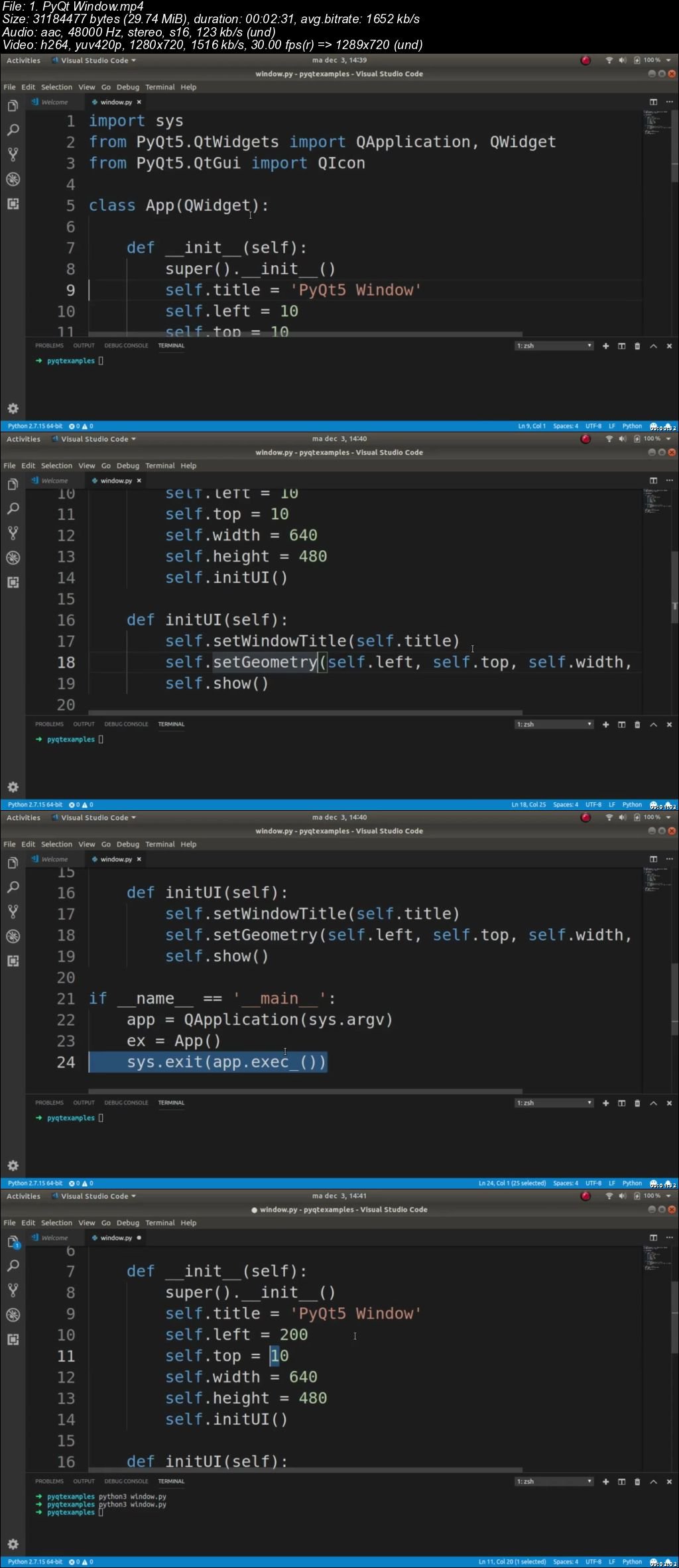 PyQt Desktop Apps with Python