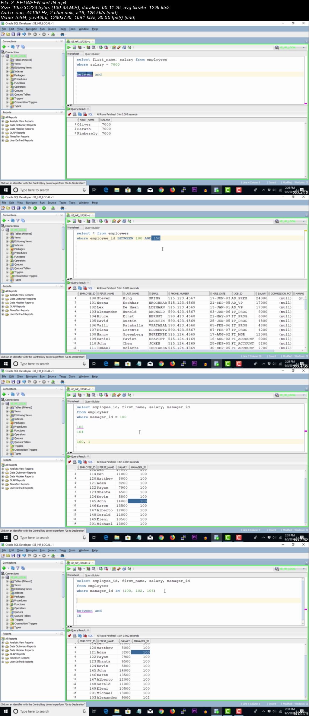 Ultimate Oracle SQL Masterclass: Go from zero to Hero in SQL