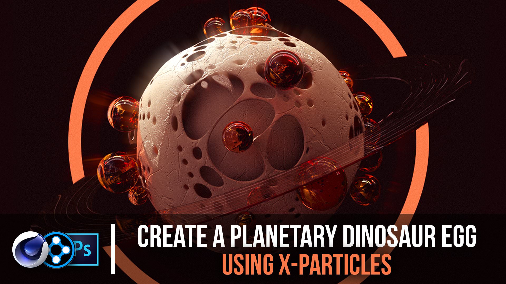 Skillshare – Create A Planetary Dinosaur Egg Using X-Particles