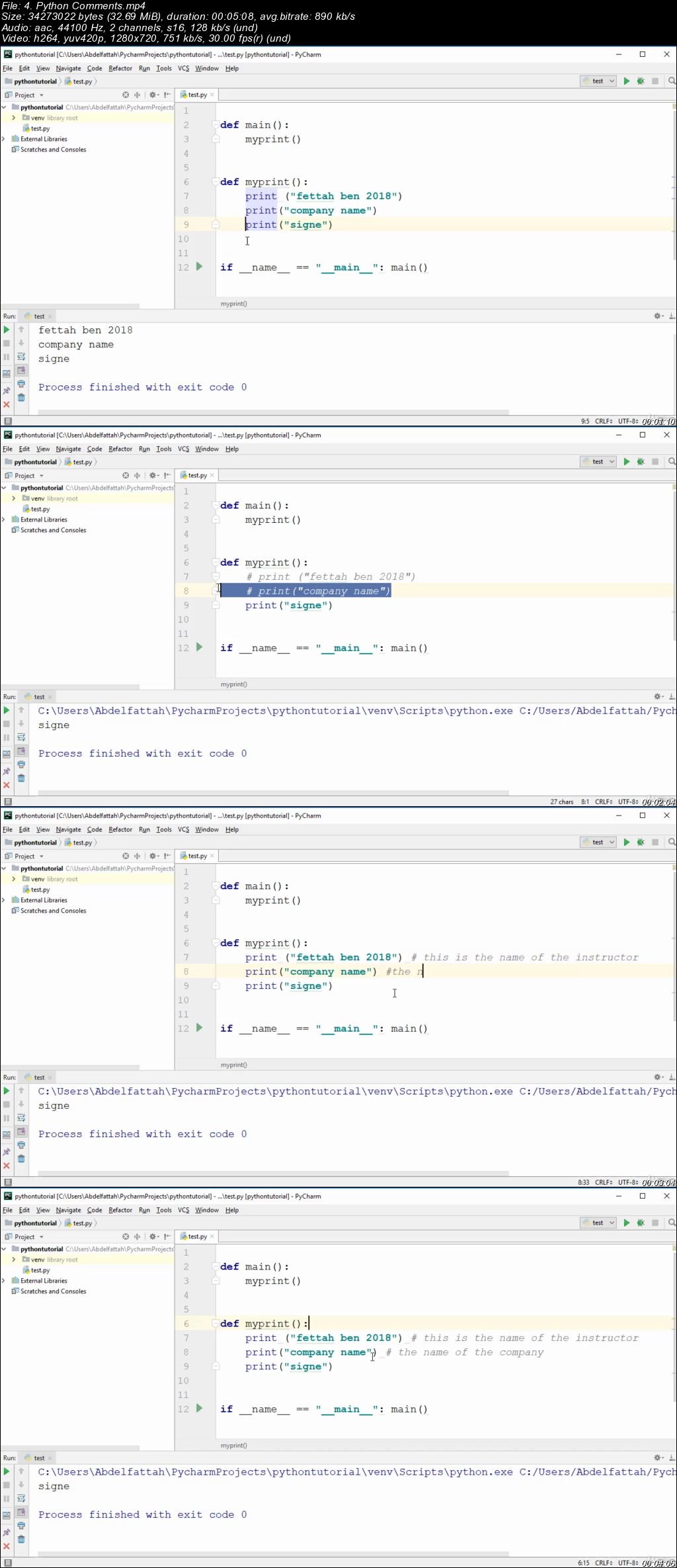 Python 3 For Beginners