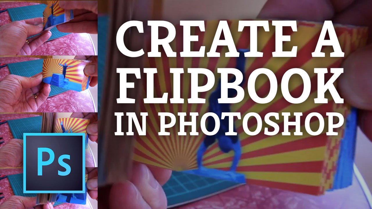 Create A Hand-Stitched Flip Book Using Adobe Photoshop