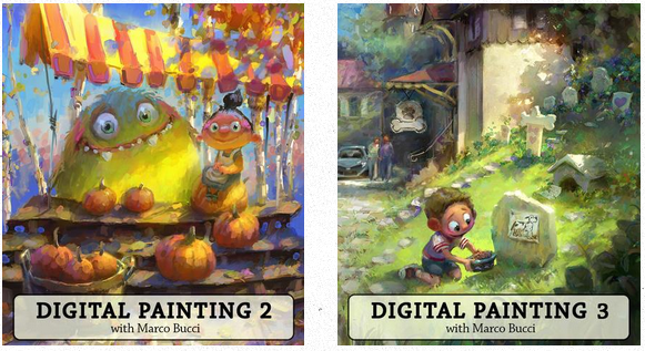 Digital Painting 2-3 – Marco Bucci