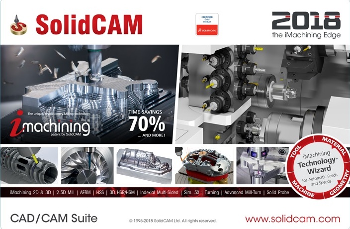 SolidCAD/CAM Suite 2018 SP2 x64 Multilingual