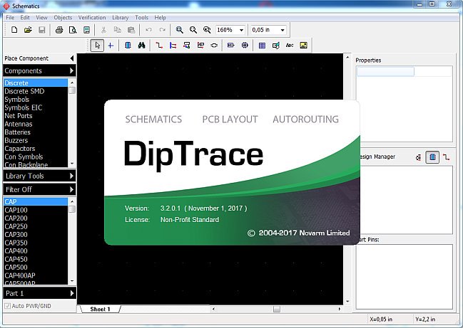 DipTrace 3.2.0.1 x86/x64 Multilingual + 3D Libraries, All Pattern, All Components, Tutorial
