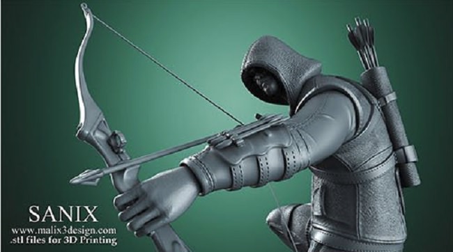 Cubebrush – Arrow – 3D Print Model