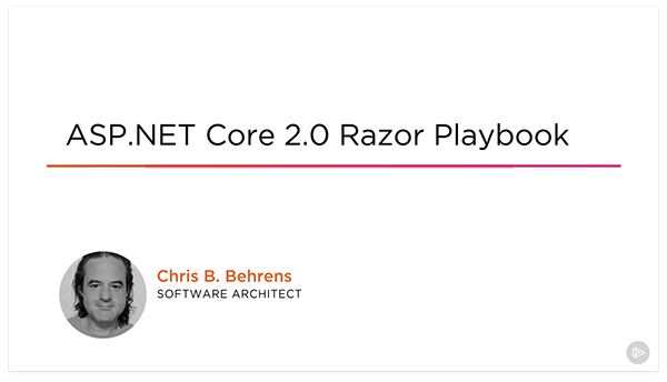 ASP.NET Core 2.0 Razor Playbook