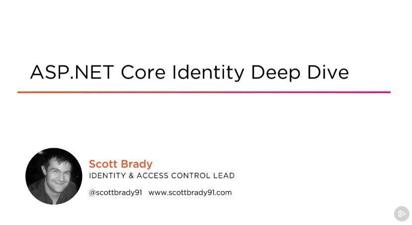 ASP.NET Core Identity Deep Dive