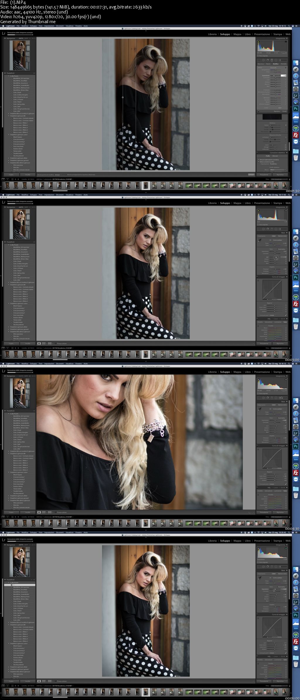 Complete post production workflow: from Lightroom to Photoshop - Circles (v2.5)