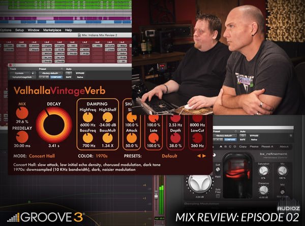 Groove3 Mix Review with Bob Horn and Erik Reichers Episode 2 TUTORiAL-SYNTHiC4TE