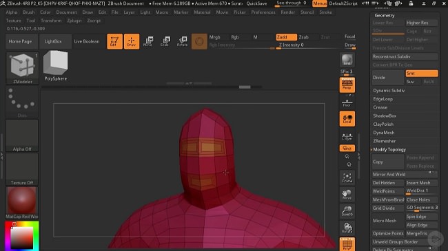Game Character Sculpting in ZBrush