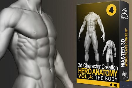 Cubebrush – Hero Anatomy En Vol. 4 The Body