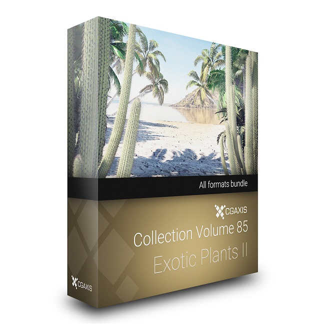 CGAxis Models Volume 85 Exotic Plants II