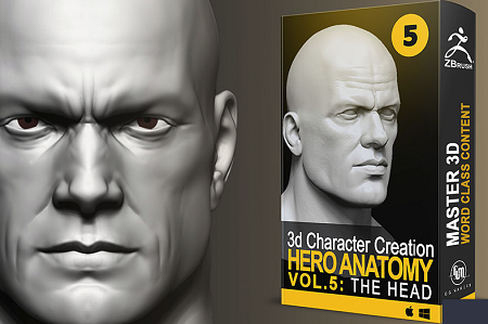 Cubebrush – Hero Anatomy En Vol. 5 The Head