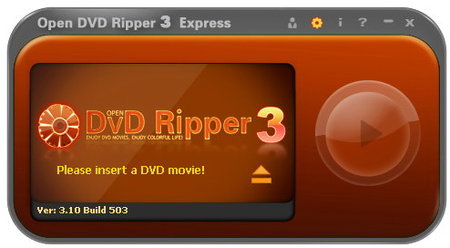 Open DVD Ripper 3.90 Build 518 电影抓取工具