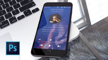 Mobile App Design in Photoshop from Scratch - UI & UX DESIGN