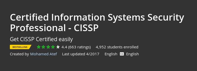 Certified Information Systems Security Professional – CISSP