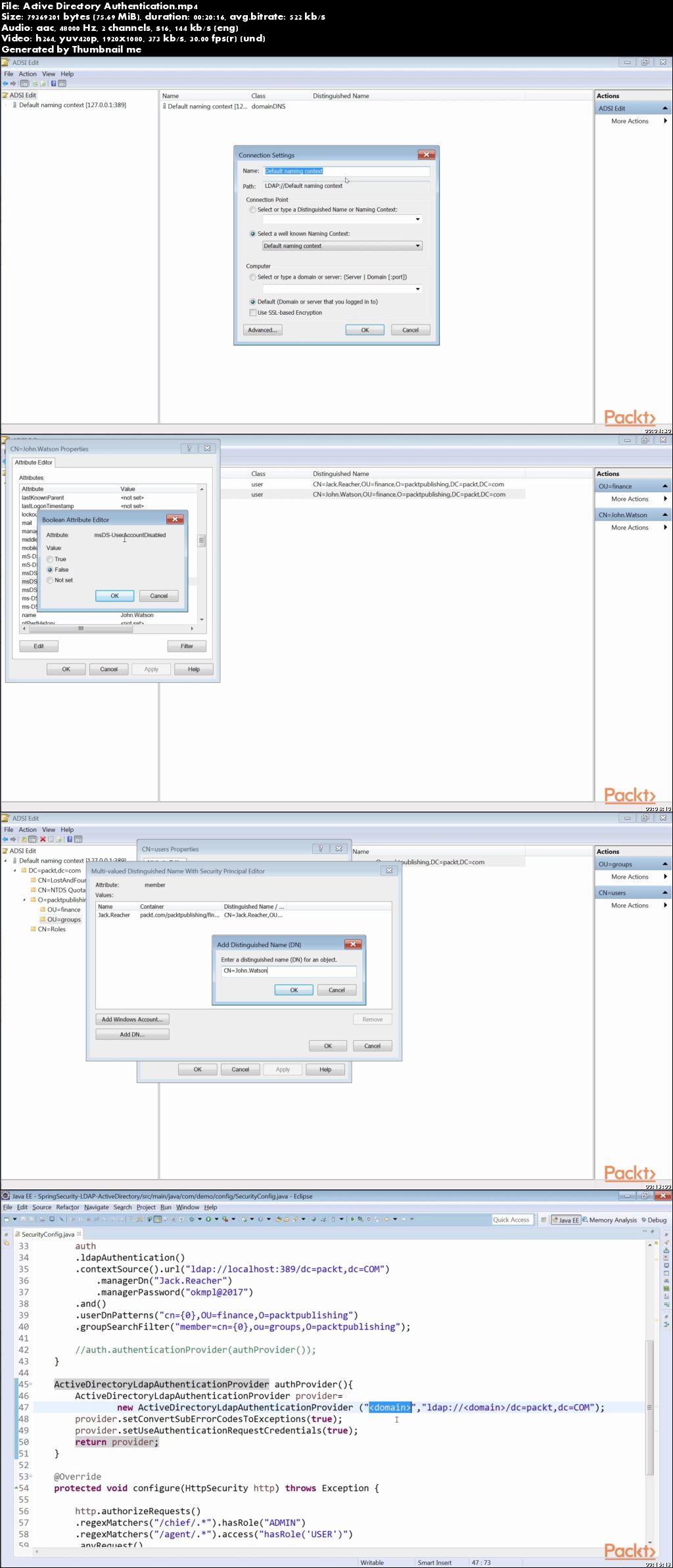 Spring Security LDAP Integration and SAML Extension
