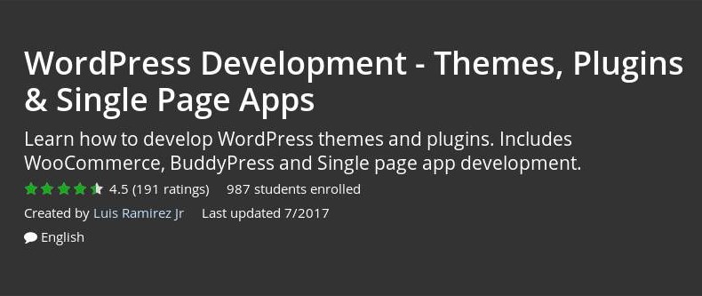 WordPress Development – Themes, Plugins & Single Page Apps
